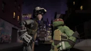 L-R: Casey Jones, Raphael