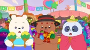 Baby Ice Bear, Baby Grizz, Baby Panda