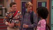 l-r: Jasper Dunlop (Sean Ryan Fox), Henry Hart (Jace Norman), Charlotte Page (Riele Downs)