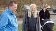 Trödelprofi Otto Schulte mit Andrea (Mitte) und Katrin (re.)