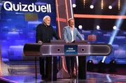 Die Kandidaten des Teams "Legenden": Die Moderatoren Gunther Emmerlich und Wolfgang Lippert.