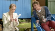 Wo ist Gloria? Ist ihr etwas zugestoßen? Dorle sorgt sich um ihre Gans. Fritz Fuchs will helfen.