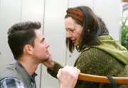 Thomas (Robert Lohr) möchte endlich wissen, warum Christina (Gudrun Gabriel) ihn verlassen hat und erfährt die schreckliche Wahrheit.