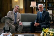 MR. MAYOR -- "Avocado Crisis" Episode: 107 -- Pictured: (l-r) Beau Bridges as Adolphus Hass, Ted Danson as Mayor Neil Bremer