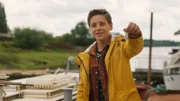 Moritz (Jan Friedrichsen) schafft es, einen der Entführer auf dem Boot in die Falle zu locken.