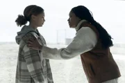 Talulah (Charlotte Gairdner-Mihell) and Helen (Naomie Harris)