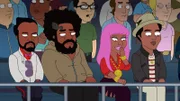 L-R: will.i.am, Questlove, Nicki Minaj, Bruno Mars