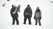 L-R: Ed Stafford, Gary Humphrey und Ky Furneaux