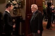 L-R: Kendall Roy (Jeremy Strong) und Logan Roy (Brian Cox)