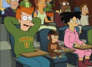 Vorne, l-r: Fry, Guenter, Amy