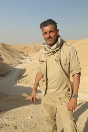 Egypt - John Ward in the valley.