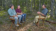 L-R: Rick Lagina, Marty Lagina und Matty Blake