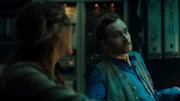 Picture Shows (L-R):  It Spezialist Nigel played by (SAMUEL KOCH) Spezialistin Atli Olofson played by