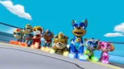 L-R: Ella, Tuck, Marshall, Zuma, Rubble, Chase, Rocky, Skye