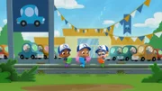 v.li.: Goby, Molly, Nonny