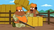 Cleveland Brown Jr. (l.); Cleveland Brown (r.)
