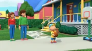 Caillou mit Mami und Papi