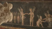 Ein wunderschönes Fresko wurde in der Stadt Pompeji in Italien gefunden.