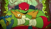 v.li.: Leonardo, Raphael