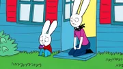 Simon (l.) steckt in einem Dilemma. Er hat nur ein Spielzeug und zwei Freunde, die nun um seine Gunst buhlen. Doch Mama (r.) sagt Simon, dass er sich nicht für einen Freund entscheiden muss.