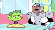 v.li.: Beast Boy, Cyborg