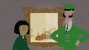 Zoodirektor Peek hat seine Stimme verloren. Inspiriert von der Klapperschlange, erfinden die Peeks einfach eine neue Sprache.