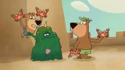 Boo-Boo Bear und Yogi Bear.