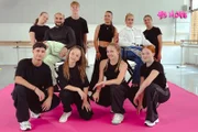 Die MY MOVE DANCECREW mit Sarah Hammerschmidt und Cale Kalay.