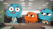 v.li.: Nicole, Darwin, Gumball