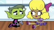 v.li.: Beast Boy, Raven
