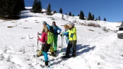 Schneeschuhwanderung am Sudelfeld.