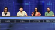 Die Kandidat:innen (v.l.n.r.): Luisa Greif, Luca Kraus, Evelyn Hock und Sebastian Bierbrauer.
