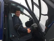 Bundespolizei-Pilot Benjamin Höflinger