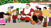 Kendra (m.) saves Christmas for the children of Stoolbend