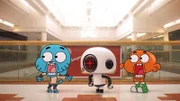 v.li.: Gumball, Bobert, Darwin