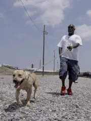 Earl with dog.