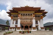 Kloster im Gangtey Tal (Bhutan)