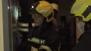 Die Feuerwehrleute waren auf alles vorbereitet.