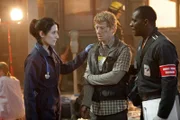 Zuerst von links: Dr. Lisa Cuddy (Lisa Edelstein)