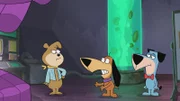 v.li.: Cindy Bear, Doggie Daddy, Huckleberry Hound