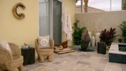 Eine überdachte Open-Air-Location mit Whirlpool und Wandkamin: Michael Gehrisch und seine Frau Victoria leben an der Westküste Floridas. Viele Familienmitglieder des Ehepaares haben zwischen Mitte Januar und Mitte Februar Geburtstag. Deshalb schmeißen die beiden einmal im Jahr in Sarasota eine große "Wassermann-Party", zu der sie bis zu 50 Gäste einladen.