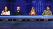 Die Kandidat:innen (v.l.n.r.): Sarah Baltz, Oliver Kell, Miriam Marshall und Paul Armin Safran.