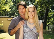 Die Hauptdarsteller der Telenovela «Julia - Wege zum Glück»: Roman Rossa als Daniel, Susanne Gärtner als Julia