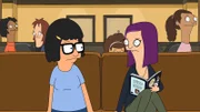 Vorne, l-r: Tina, Dillon