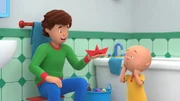 Caillou und Papi