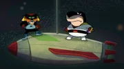 v.li.: Brak, Peter Potamus