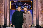 Sänger Isaak Guderian und Radio- und Fernsehmoderator Thorsten Schorn.