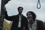 Bridget Bishop beteuert ihre Unschuld, selbst als sie am Galgen steht.
