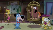 Floral Rugg, Huckleberry Hound, Captain Caveman, Top Cat