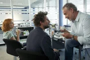 (v.l.n.r.) Elena Lange (Annika Ernst); Felix "Einstein" Winterberg (Tom Beck); Stefan Tremmel (Rolf Kanies)
